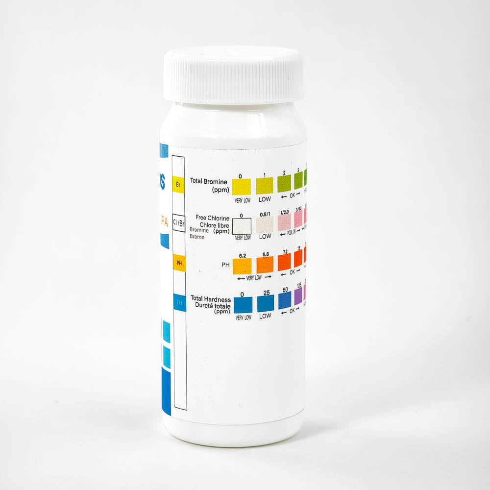 4-in-1 Water Test Strips (Cl,pH,Br,TH)