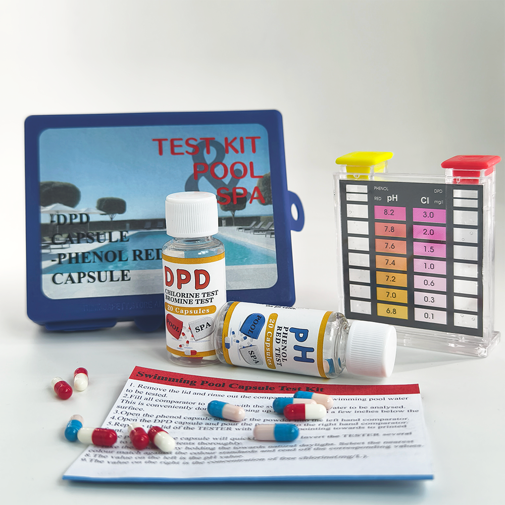 Swimming Pool DPD-pH Analysis Capsule Test Kit