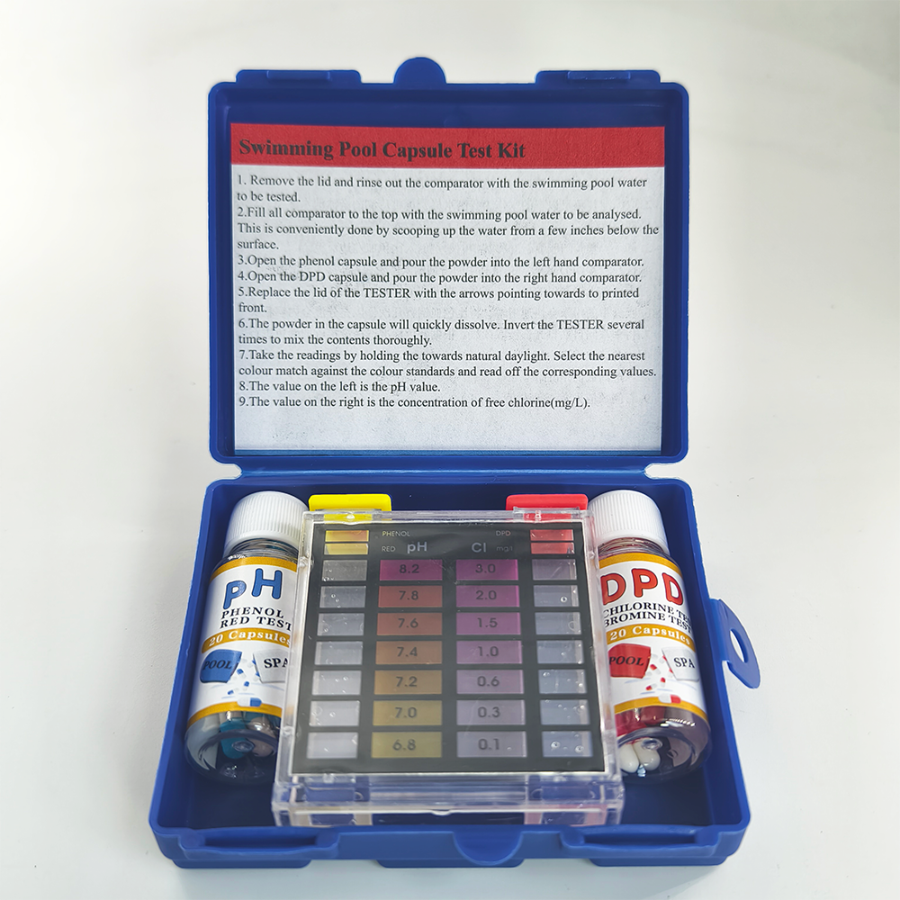 Swimming Pool DPD-pH Analysis Capsule Test Kit
