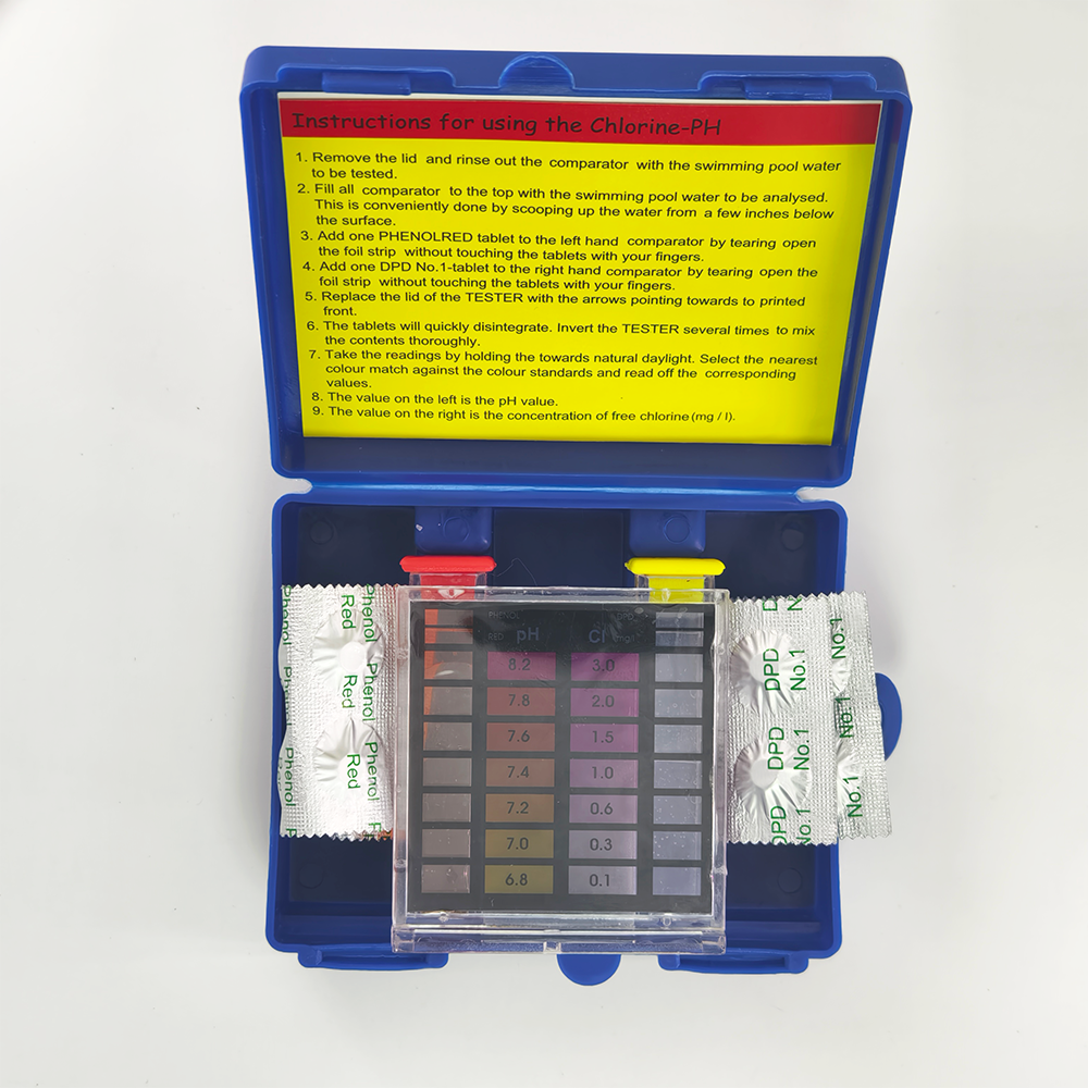 Swimming Pool DPD-pH Analysis Tablet Test Kit