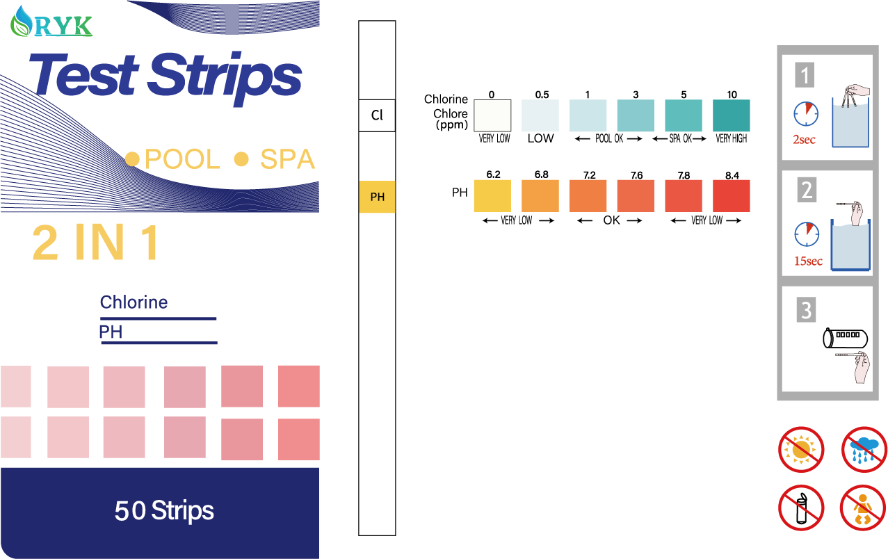 2-in-1 Water Test Strips