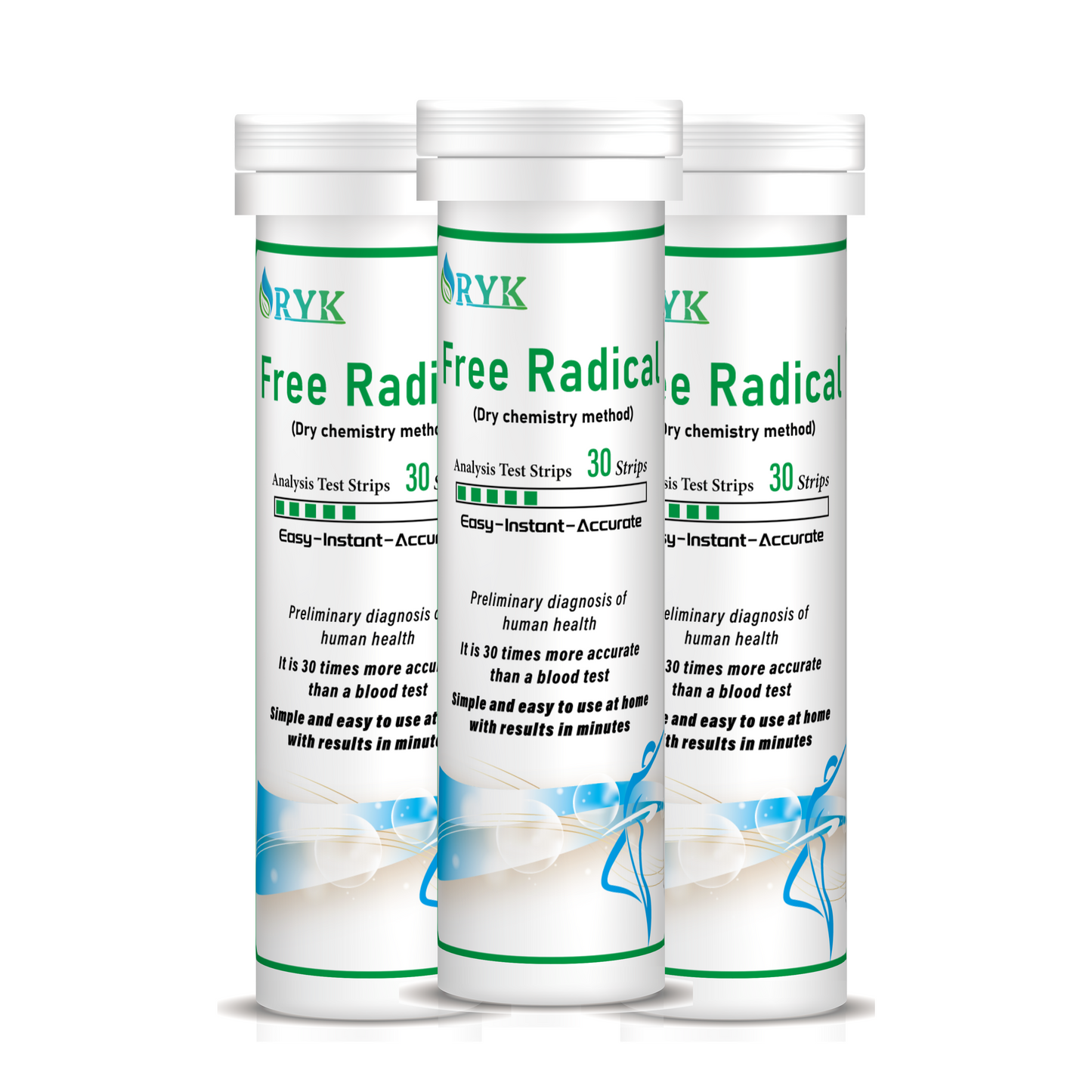 Free Radical Rapid Test Strips