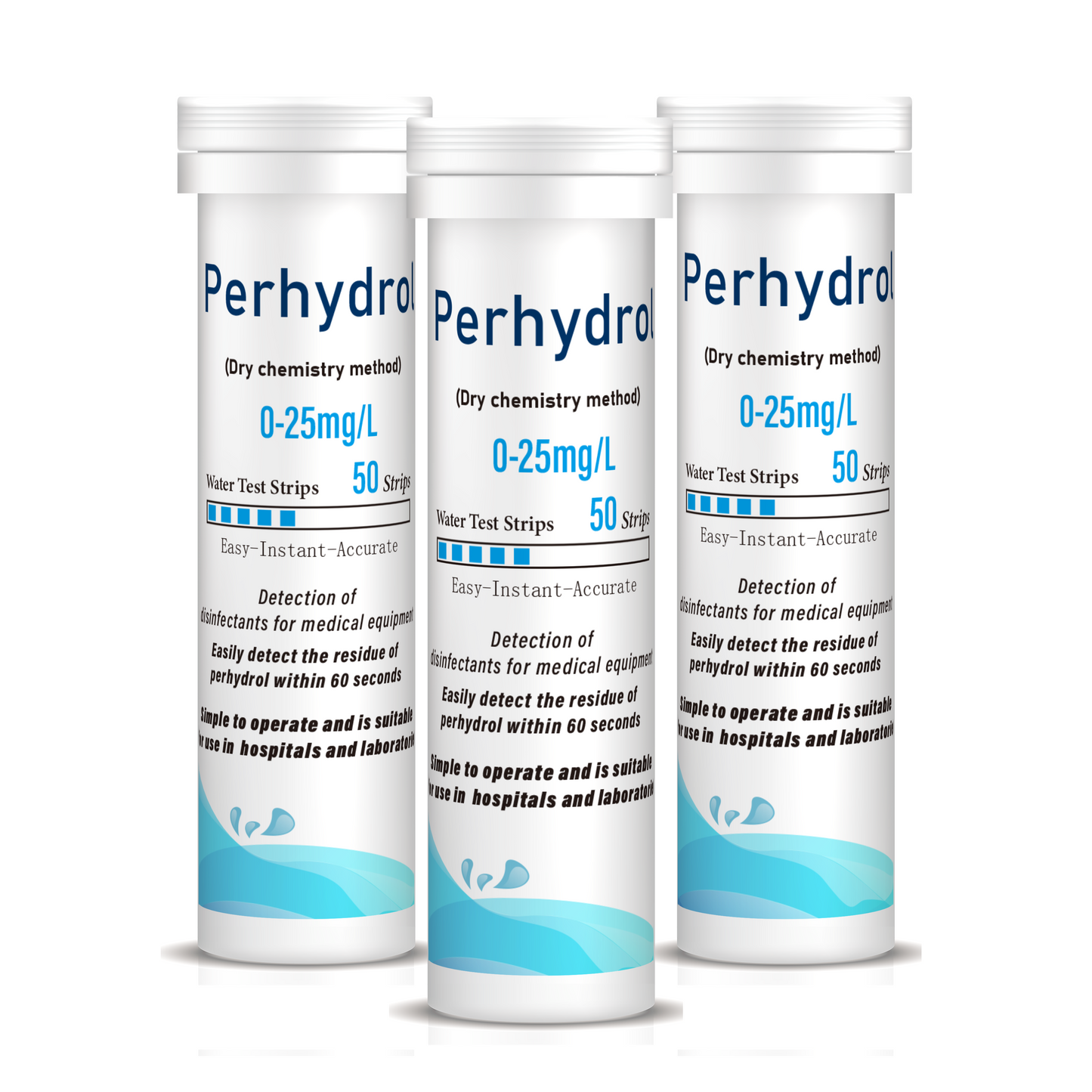 Perhydrol Rapid Test Strips(0-25mg/L)