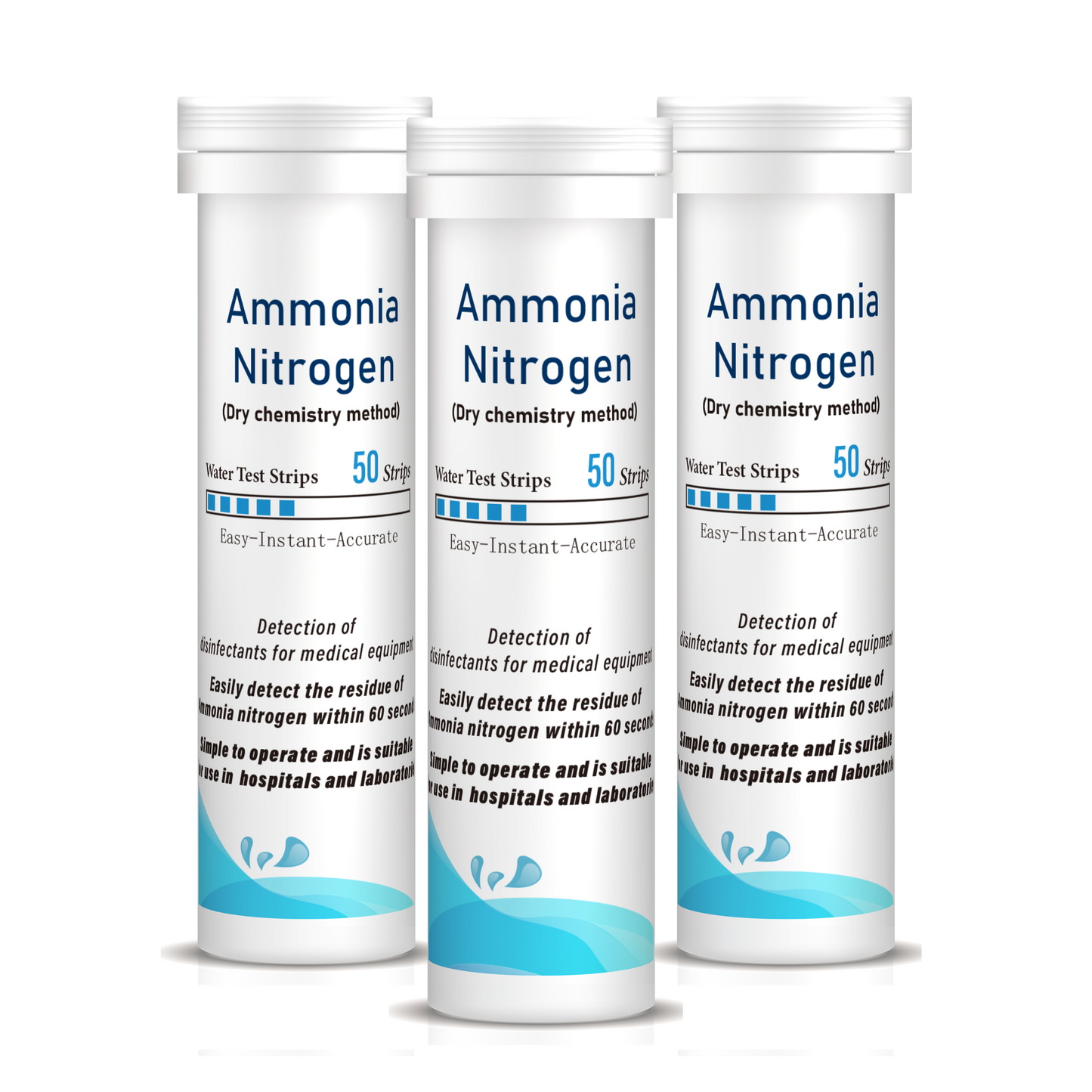 Ammonia Nitrogen Rapid Test Strips