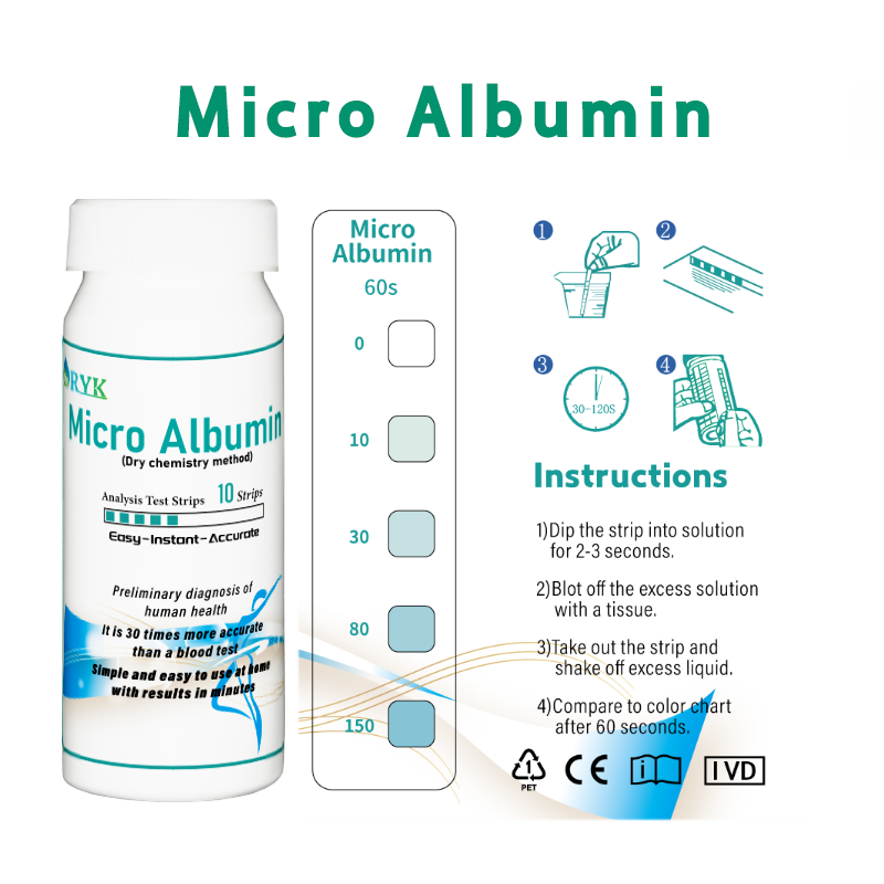 Microalbumin Rapid Test Strips