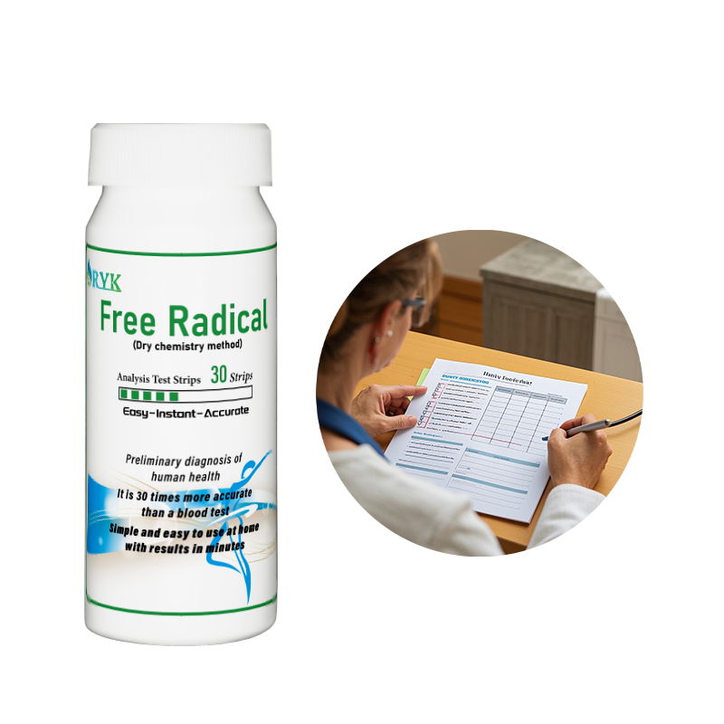 Free Radical Rapid Test Strips