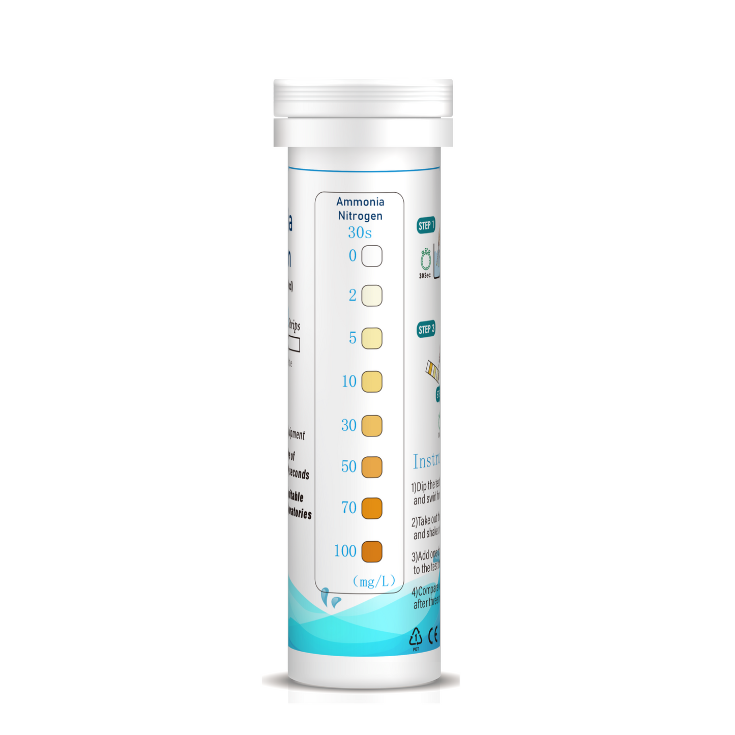 Ammonia Nitrogen Rapid Test Strips