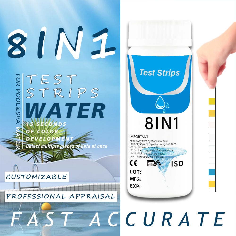 8-in-1 Water Test Strips