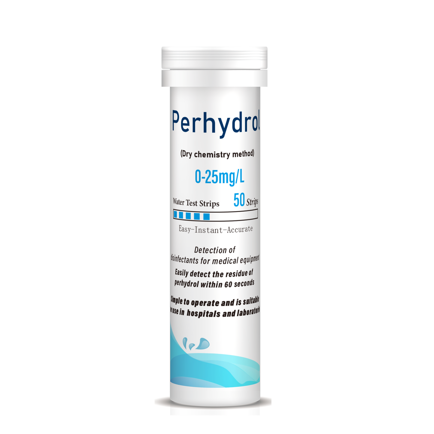 Perhydrol Rapid Test Strips(0-25mg/L)