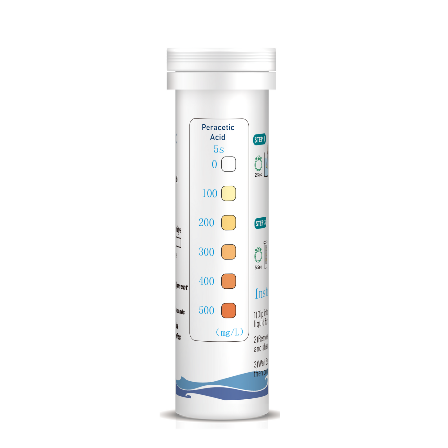 Peracetic Acid Rapid Test Strips
