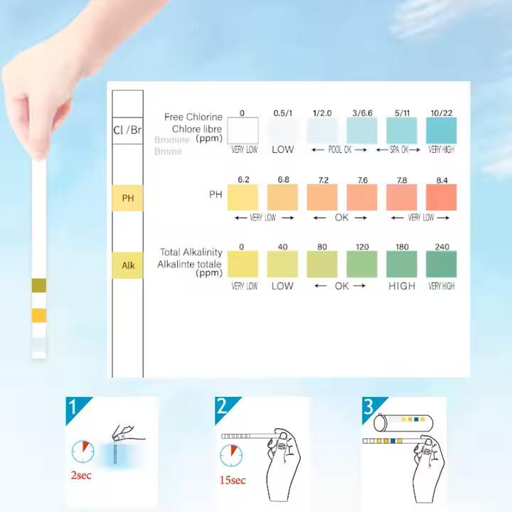 3-in-1 Water Test Strips