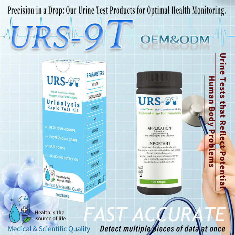 Urine Analysis Test Strips – 9T