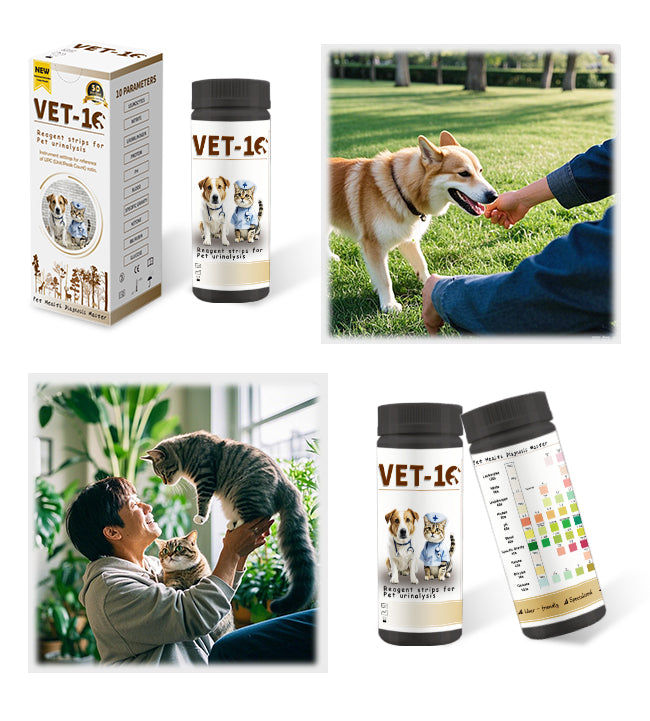 Pet Urine Analysis Test Strips – 10T