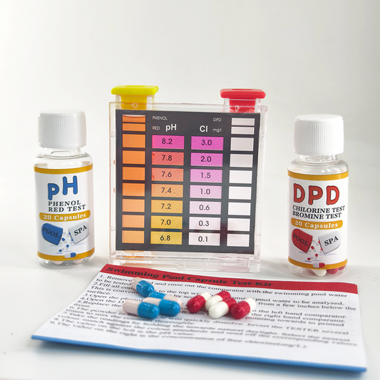 Swimming Pool DPD-pH Analysis Capsule Test Kit