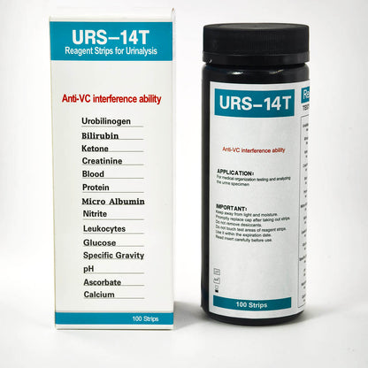 Urine Analysis Test Strips – 14T