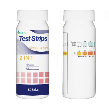 RYK 2-in-1 Water Test Strips