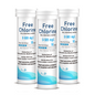 Free Chlorine Rapid Test Strips(0-500mg/L)