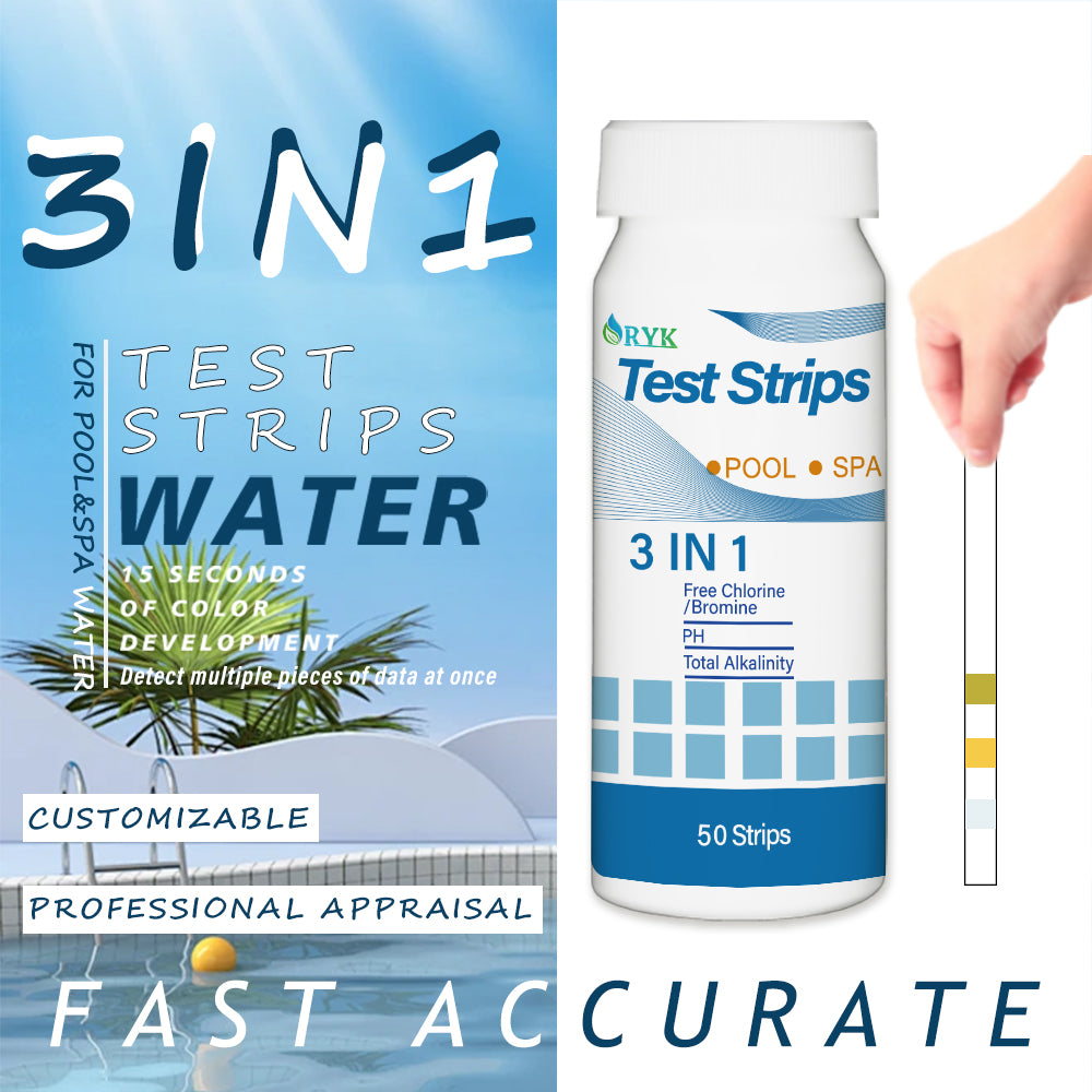 3 in 1 Water Test Strips
