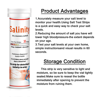 Urinary Salts Rapid Test Strips