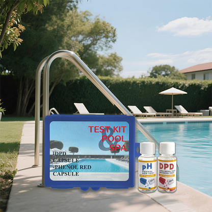 Swimming Pool DPD-pH Analysis Capsule Test Kit