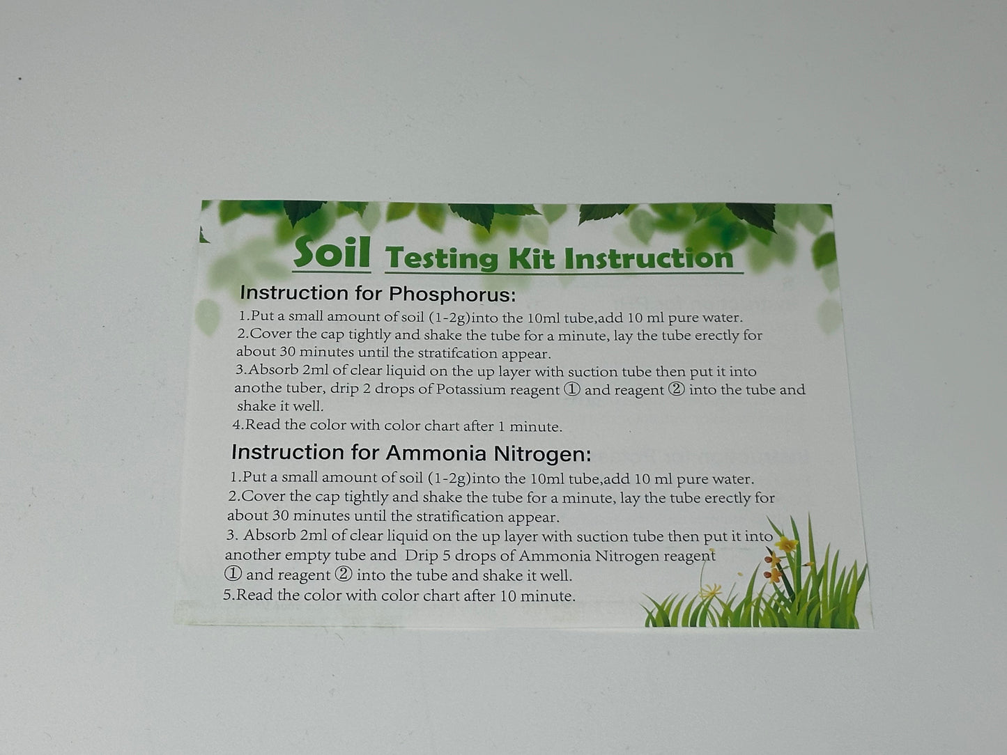 soil test kit