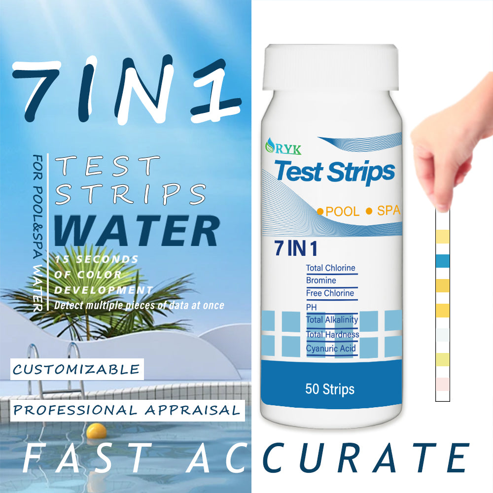 RYK 7-in-1 Water Test Strips