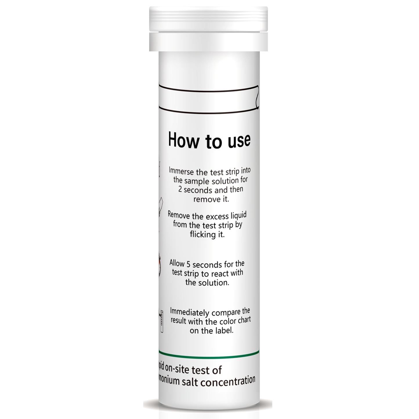 Quaternary Ammonium Compound Test Strip
