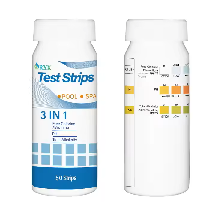 RYK 3-in-1 Water Test Strips