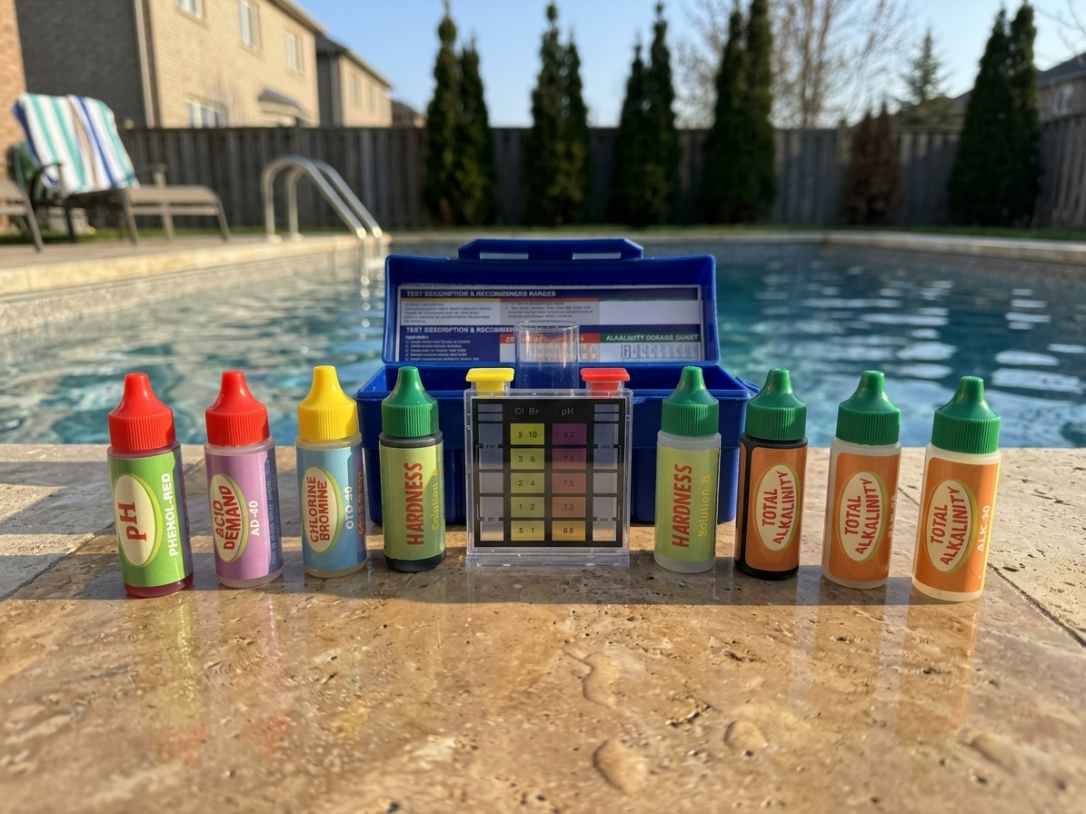 Pool & SPA 6 Ways Test Kit (Reagent)