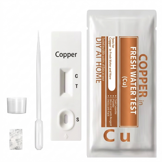 Heavy Metal Copper in Water Rapid Test Card