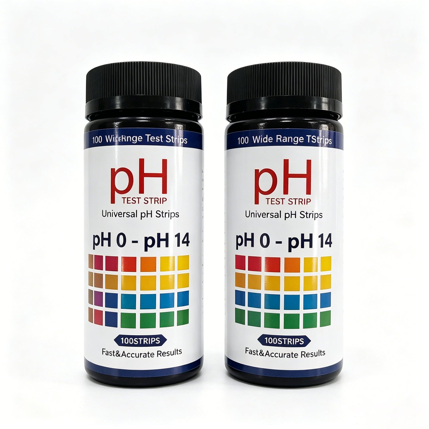 4-Color pH Test Strips