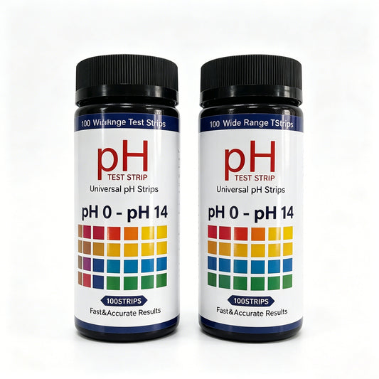 4-Color pH Test Strips