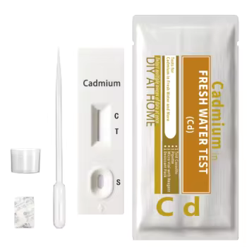 Heavy Metal Cadmium in Water Rapid Test Card
